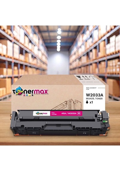 Hp Color Laserjet Pro Mfp M454dn W2033a Kırmızı Muadil Toner Çipli