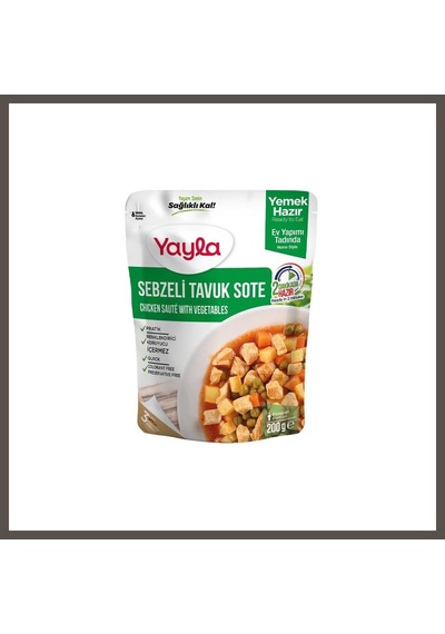 Bezos Sebzeli Tavuk Sote 200gr 1 Adet Nxrlvng