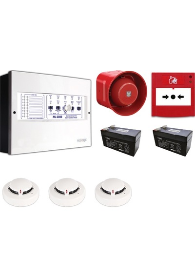 Mavigard Maxlogic 3 Lü Konvansiyonel Yangın Alarm Seti