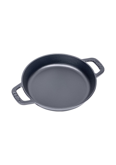 Sürel Yuvarlak Düz Sahan Mat Siyah 18 Cm Çok Renkli
