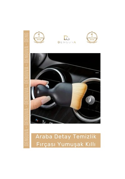 Temizlikfırçası Araç Detay Piano Black Klima Izgara Hassas Toz Alma Ultra Sık Temizlik Fırçası Yumu