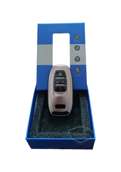Audi A1 A3 A4 A5 A6 A7 A8 Q3 Q5 Q7 S4 S5 S6 S7 S8 R8 Tt Quattro Uyumlu Silikon Anahtar Kılıfı Oto Anahtar Kabı Darbe Emici Anahtarlık Koyu Titan Gri 00 Şüscaroto Aksesuar