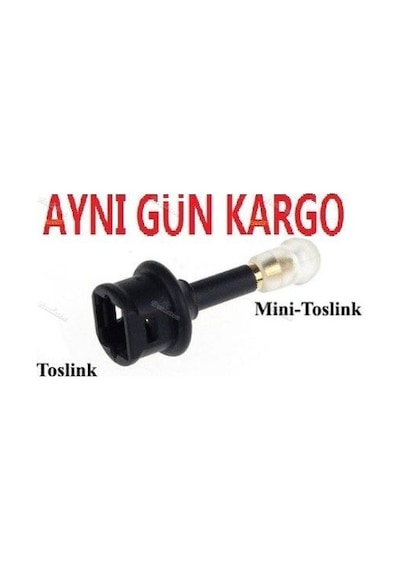 Toslink To Mini Toslink Adaptör Çevirici Dönüştürücü 4430A Optik