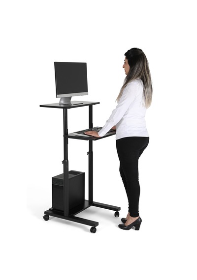 Yükseklik Ayarlı Tekerlekli Çalışma Masası Mobil Bilgisayar Standı Ayakta Çalışma Masası Mdf Tablalı Laptop Sehpalı Ofis Ev Çalışma Masası Siyah Yükseklik Ayarlı Tekerlekli Çalışma Masası Mobil Bilgisayar Standı Ayakta Çalışma Masası Mdf Tablalı Laptop Sehpalı Ofis Ev Çalışma Masası Siyah
