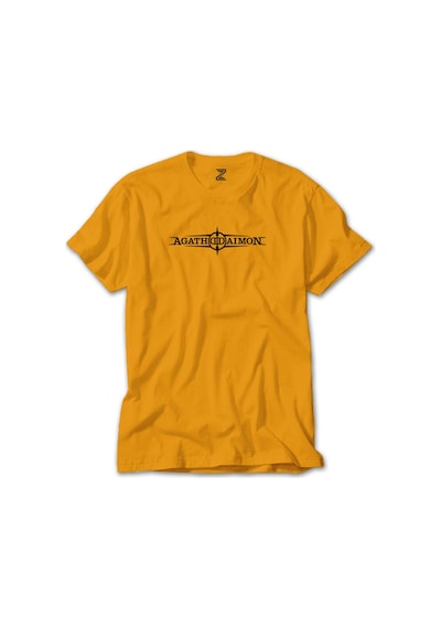 Agathodaimon Logo Sarı Tişört Sarı