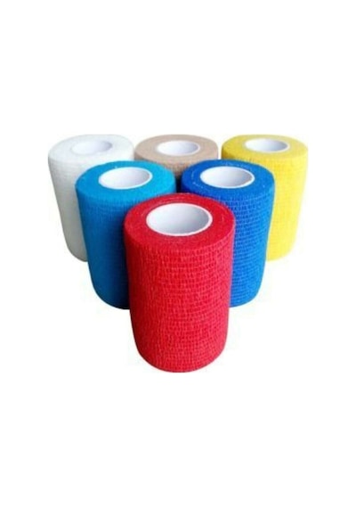 Octacare Kendinden Yapışkanlı Bandaj 10cm X 4,5m Sarı Renkte
