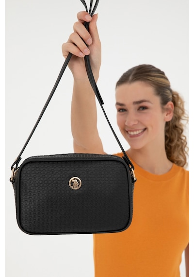 U.S. Polo Assn. Kadın Siyah Çapraz Çanta 50293694-VR046