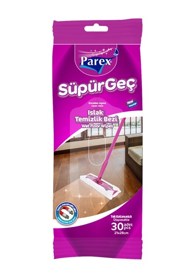 Parex Süpürgeç Yedek Islak Temizlik Bezi