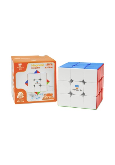 Gan Cube Monster Mg Manyetik Bloklar 3x3 Zeka Küpü Profesyonel Speed Cube Hızlı Dönüş 4722