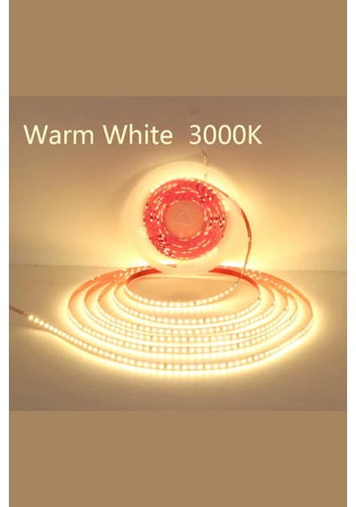 220 Volt Şerit Led Dim Edilebilir 10 Cm De Bir Kesilebilir Gün Işığı Ip20 Şerit Led 10 Metre
