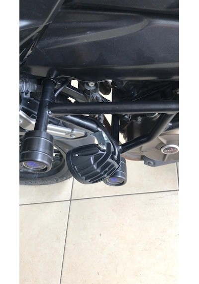 4x4 Xmax Motosiklet Sis Farı Lambası Beyaz Işık Power Led Elips