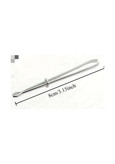 Yıwu 5 Adet Adet Esnek Uçlu Ve Ergonomik Tutma Yeri İle Beyaz Yaylı İplik Geçirme Aleti