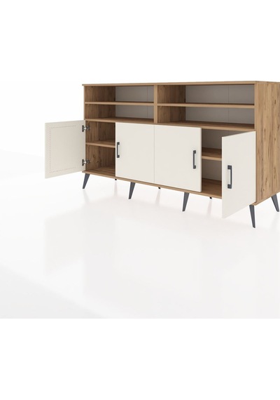 Hyperion Konsol 6 Raflı 4 Kapaklı 176x44x99 Çam-aytaşı/çam Çam-aytaşı/çam Hyperion Konsol 6 Raflı 4 Kapaklı 176x44x99 Çam-aytaşı/çam Çam-aytaşı/çam