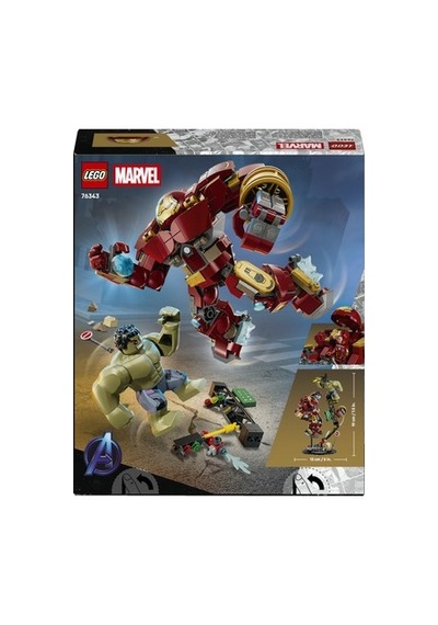 Lego Hulkbuster İle Hulk A Karşı Savaş - 9+ İçin Yaratıcı Oyun Seti