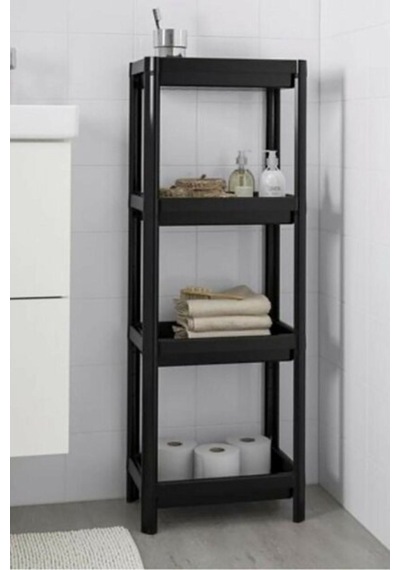 Shelf Unit Raf Ünitesi Siyah
