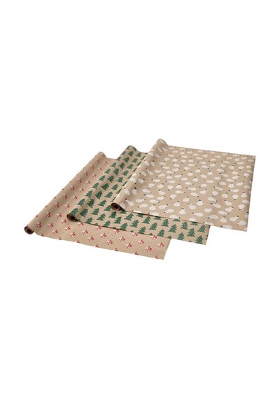Ikea Vınterfınt Hediye Paketi Kağıdı, Çok Renkli, 3x0.7 M/2.10 M² 68083158