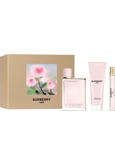 Burberry Her Edp 100 Ml + Body Lotion 75 Ml + Edp 10 Ml 3616307080811 Diğer