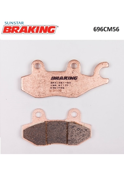Suzukı Burgman 400 2014 Braking Sinterli Fren Balatası 696cm56