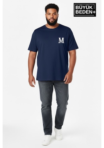 Superlife Erkek Büyük Beden M Baskılı 3xl-6xl Bisiklet Yaka Tshırt Spr26bts510-13 Lacivert Superlife Erkek Büyük Beden M Baskılı 3xl-6xl Bisiklet Yaka Tshırt Spr26bts510-13 Lacivert