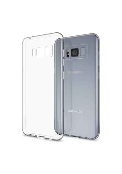 Nihcase Samsung Uyumlu Galaxy S8 Kılıf Süper Tpu Jelly Transparan Silikon