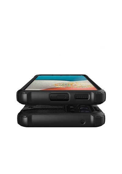 Noktaks - Samsung Galaxy Uyumlu A53 5g - Kılıf Çift Katman Zırh Tank Crash Military Kapak - Kırmızı