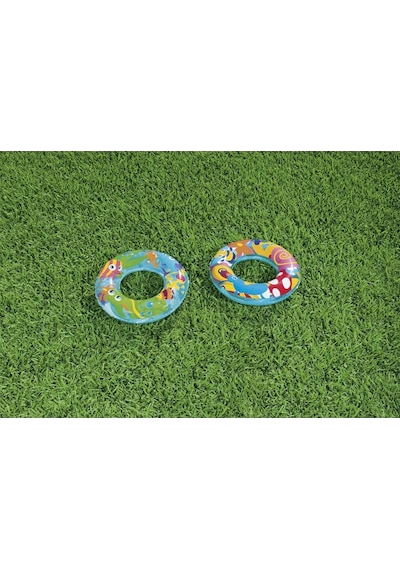 Bestway Deniz Dünyası Simit 56cm Balık Çok Renkli