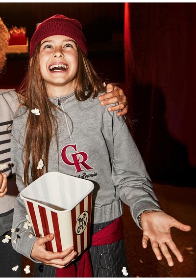 Mayoral Kız Çocuk Sweatshirt Gri