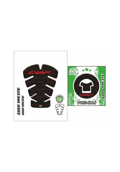 Honda Cbf 150 2007 - 2018 Uyumlu Tank Pad 001 Çok Renkli