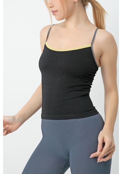 Gigotto Kadın Seamless Fitilli Atlet-264 001