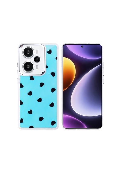 Kilifone - Redmi Note 13 Pro 4g Uyumlu Kılıf Airbag Tasarımlı Desenli Hadra Kapak - Kiraz - T37690
