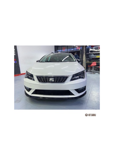 Kit Garaj Seat Leon Mk3 2013-2020 Rieger Fr Ön Lip Plastik Boyasız