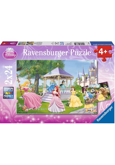 Ravensburger Puzzle 2 x 24 Parça Büyülü Prensesler Rpk088652