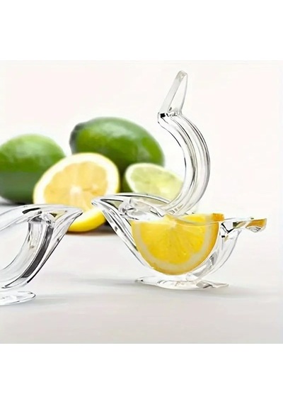 Özel Üretim Sosluk Sofra Süsü Sunum Gereci Kuş Şeklinde Sunumluk Limon Sıkacağı Çok Renkli