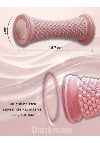 Ayak Masaj Silindiri - Derin Doku Masajı İçin Yüksek Performanslı Silindir Pembe
