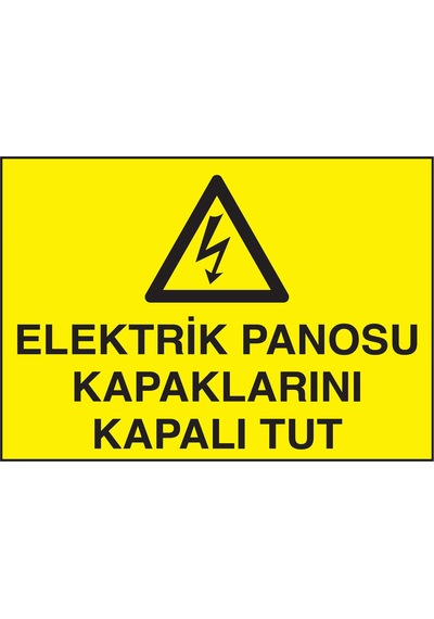 Fezzpirint Elektirik Panosu Kapaklarını Kapalı Tut Ölçü 25 35 Dekote