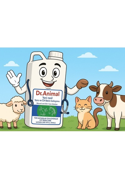 Dr.animal Yara Ve Cilt Bakım Solüsyonu 5 Lt