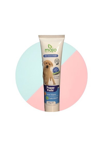 Majo Puppy Vitamin Paste Yavru Köpek Multivitamin Macunu 100 Gr