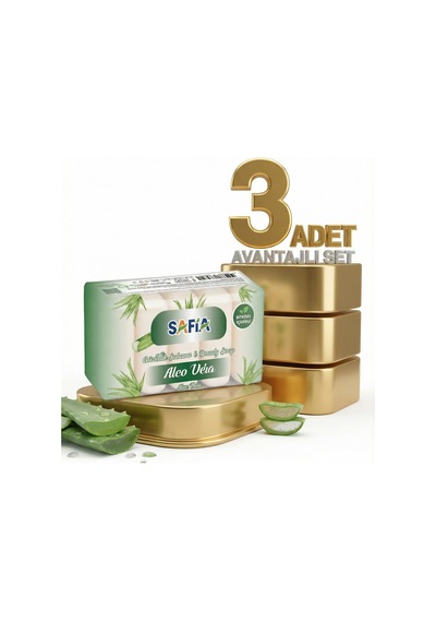 Safia Aloe Vera Güzellik Sabunu 3x275 Gr