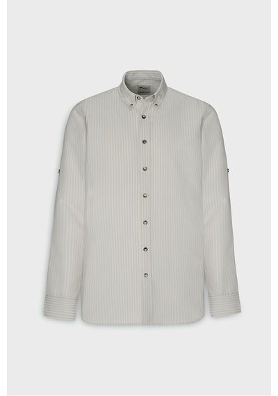AC&Co / Altınyıldız Classics Erkek Bej Pamuklu Slim Fit Dar Kesim Düğmeli Yaka Gofre Desenli Gömlek Bej AC&Co / Altınyıldız Classics Erkek Bej Pamuklu Slim Fit Dar Kesim Düğmeli Yaka Gofre Desenli Gömlek Bej