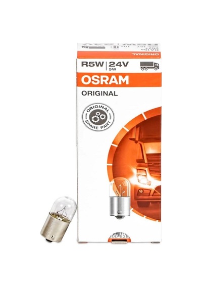 Ahmet Otomotiv Osram 5627 R5w 24 Volt 67 Ampul 5watt 10 Adet