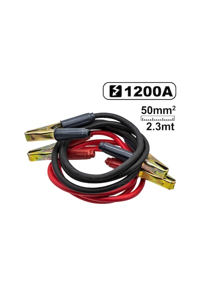 Master 505660 Çantalı Akü Takviye Kablosu 1200A, 50MM2