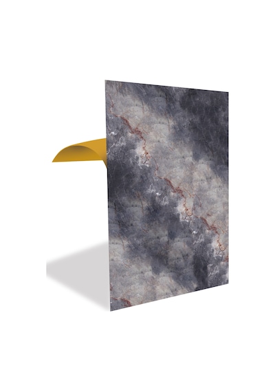 Tink Kendinden Yapışkanlı Kırmızı Çizgi Desenli Pvc Panel 41x62 Cm
