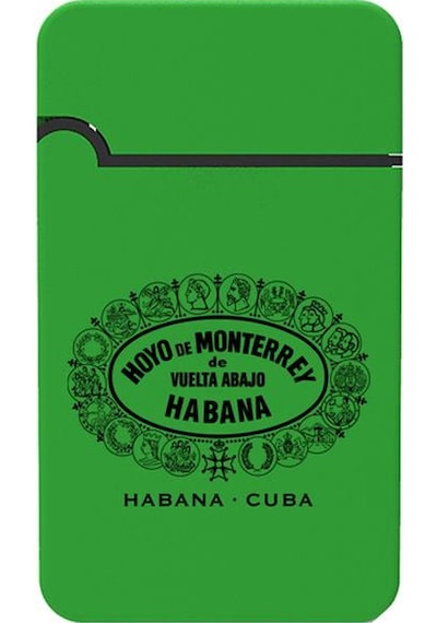 Hoyo Monterrey Plastik Jet Alev Delicili Puro Çakmağı Yeşil