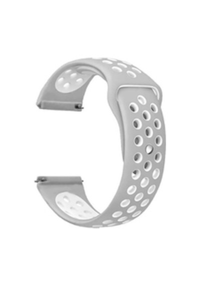 Huawei Watch Gt 3 42mm Krd-02 Silikon Kordon - Gümüş-gri
