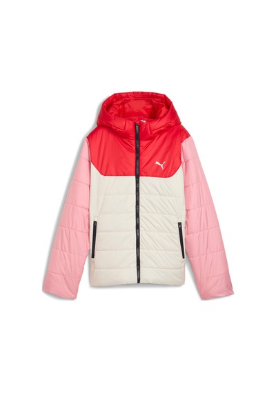 Puma Essentıals Genç Kapüşonlu Mont 685226 87 Beyaz