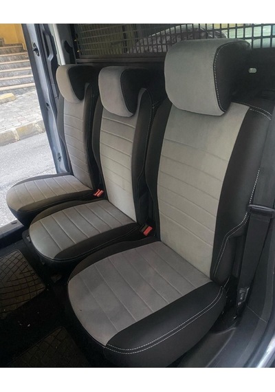 Citroen Berlingo 2019 2022 Arası Uyumlu Arka Sırt Arka Oturma 3 Parça