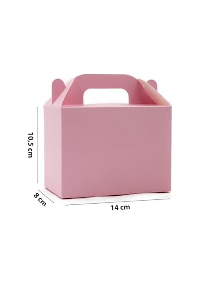 10x14 Cm Karışık Renk El Geçme Hediye Kutusu 3'lü Set