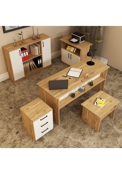 KALENDER DEKOR MERKÜR-1-2-3-4-5 OFİS BÜRO MASASI TAKIMI MRK02