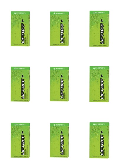 Herbalife Liftoff Efervesan İçecek Limon Aromalı 9 x 10 Tablet