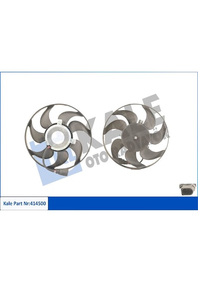 Kale 414500 Fan Motoru - Skoda Octavia 2005-2010 2.0 Tdi Dizel 1k0959455dh - 1k0959455q - 1k0959455et - 1k0959455cr - 3c0959455g
